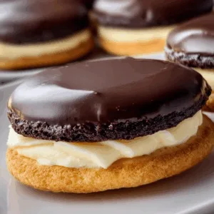 Boston Cream Pie Cookies: Irresistible Treats You’ll Crave Instantly