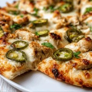 Chicken and Pickled Jalapeno Pizza That Will Blow Your Mind!