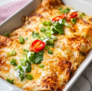 Cream Cheese Chicken Enchiladas: Irresistibly Creamy & Flavor-Packed!