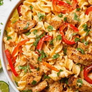 Easy Fajita Chicken Pasta Recipe: Flavor Explosion You’ll Crave!