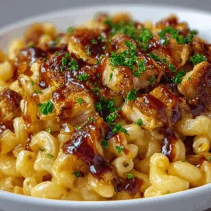Honey BBQ Chicken Mac & Cheese That’ll Blow Your Mind!