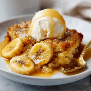 Southern Banana Cobbler: Irresistible Comfort Dessert You’ll Crave!