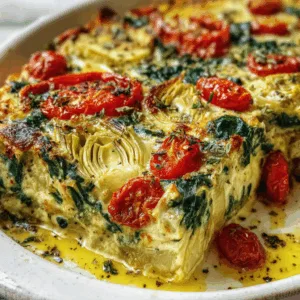 Spinach Artichoke Tomato Casserole: Creamy, Comforting & Irresistible!