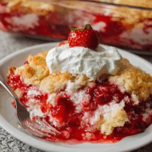 Strawberry Dump Cake Recipe That'll Melt Your Heart Instantly!