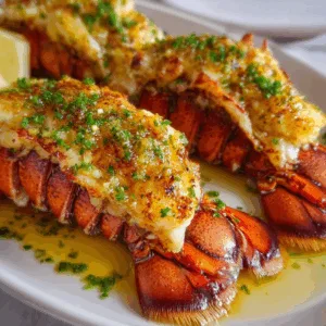 Baked Lobster Tails with Garlic Butter – Irresistibly Easy & Delicious!