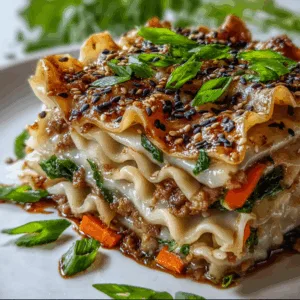 Asian Dumpling Lasagna Soy: Irresistibly Delicious & Easy Recipe!