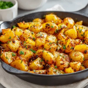 Cozy Skillet Fried Potatoes: Crispy Comfort in Every Bite!