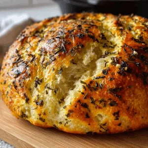 Garlic Herb Dutch Oven Bread: Irresistibly Fresh & Fluffy Every Time!