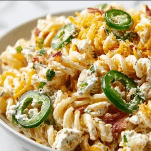 Jalapeño Popper Pasta Salad Recipe That Will Wow Your Taste Buds!