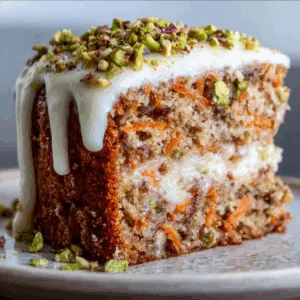 Carrot Pistachio Spring Cake That Will Melt Your Heart!